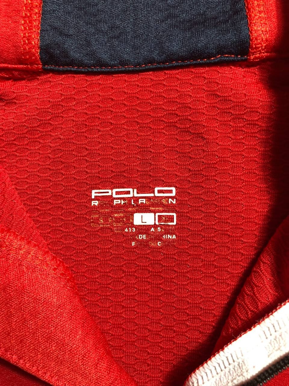 Polo Ralph Lauren × Vintage Vintage Polo Ralph Lauren Striped Rugby Long Sleeve Polo Size US S / EU 44-46 / 1 - 2 Thumbnail