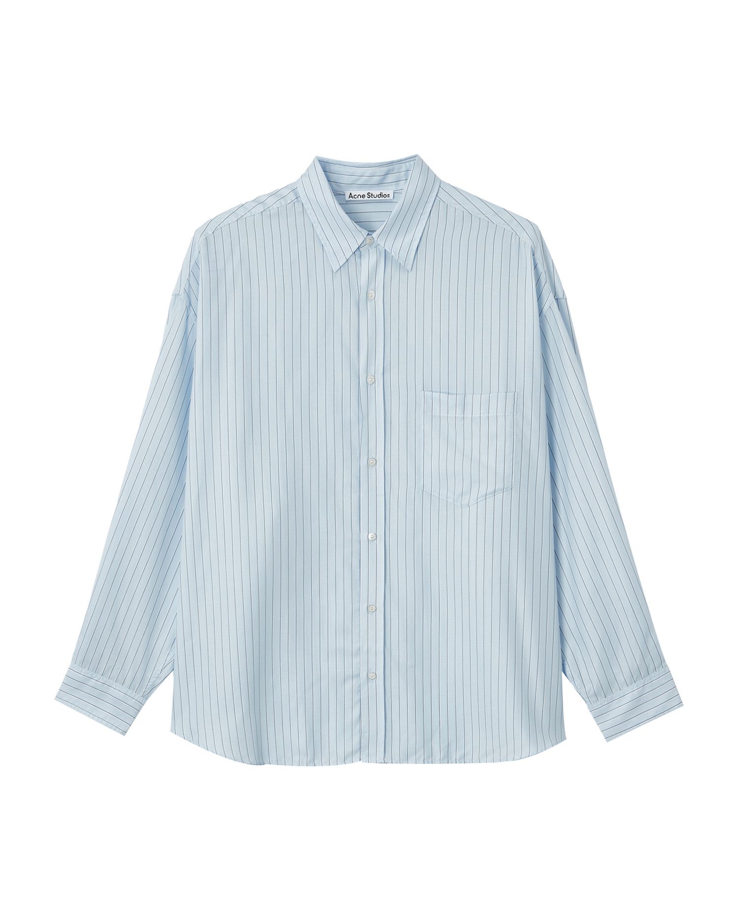 Acne Studios Acne Studios Stripe Long Sleeve Shirt Size US M / EU 48-50 / 2 - 1 Thumbnail