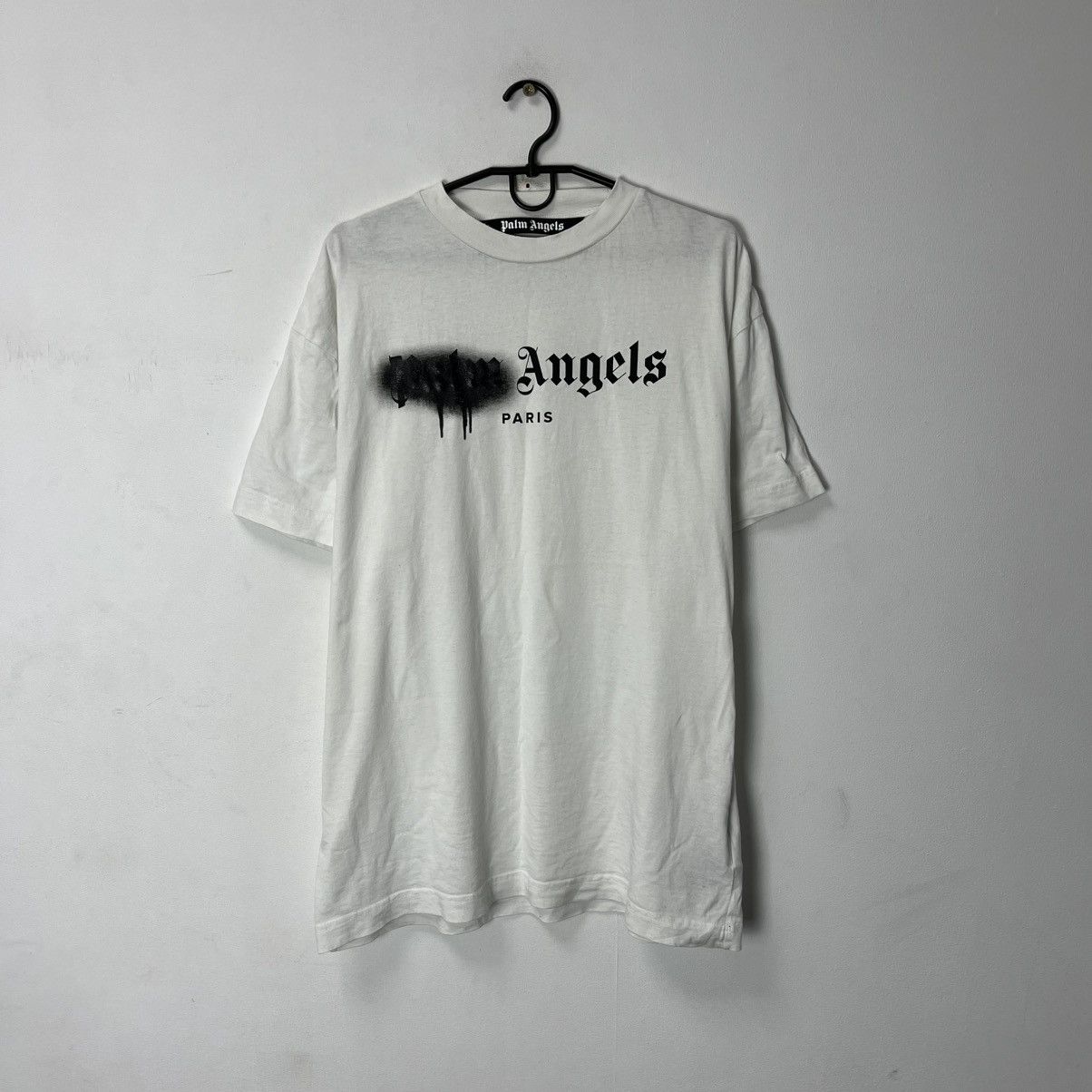 Palm Angels Palm Angels T-Shirt Big Logo White Size US XL / EU 56 / 4 - 1 Thumbnail