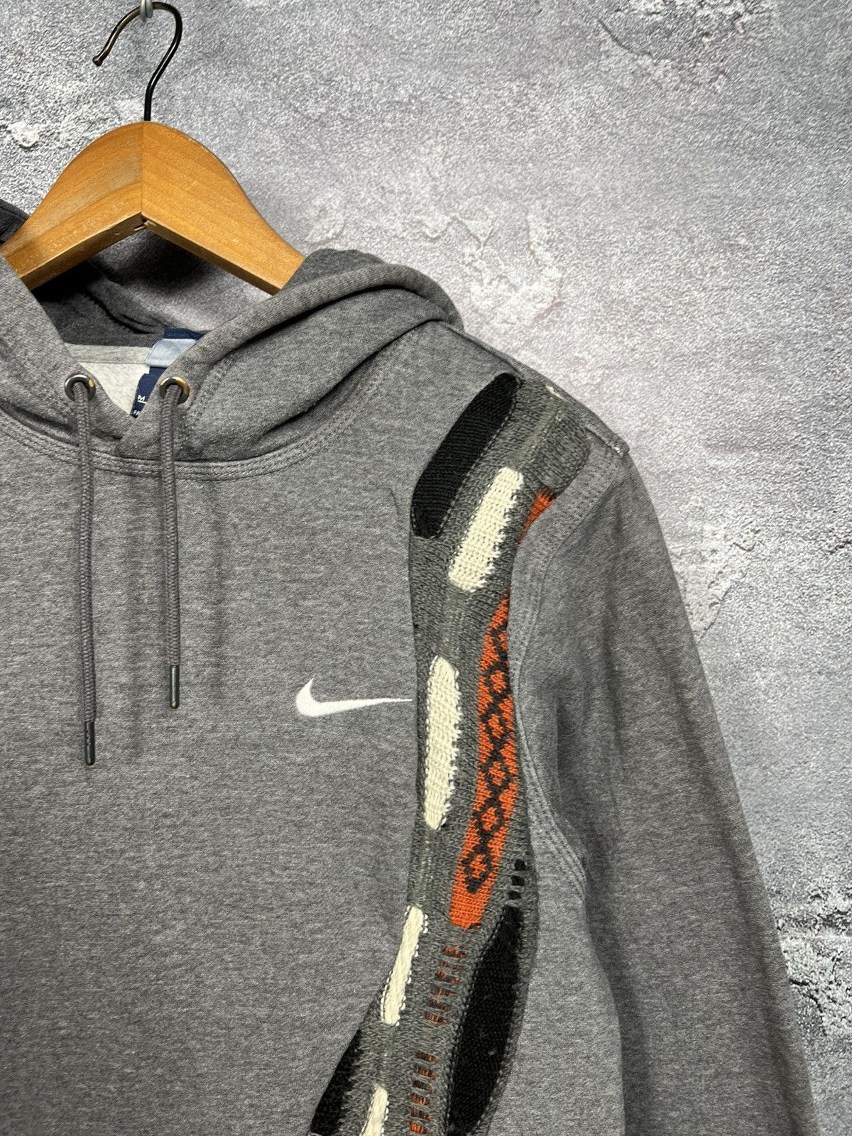 Nike Vintage Nike Custom Hoodie With Wool Details Size M Size US M / EU 48-50 / 2 - 3 Thumbnail