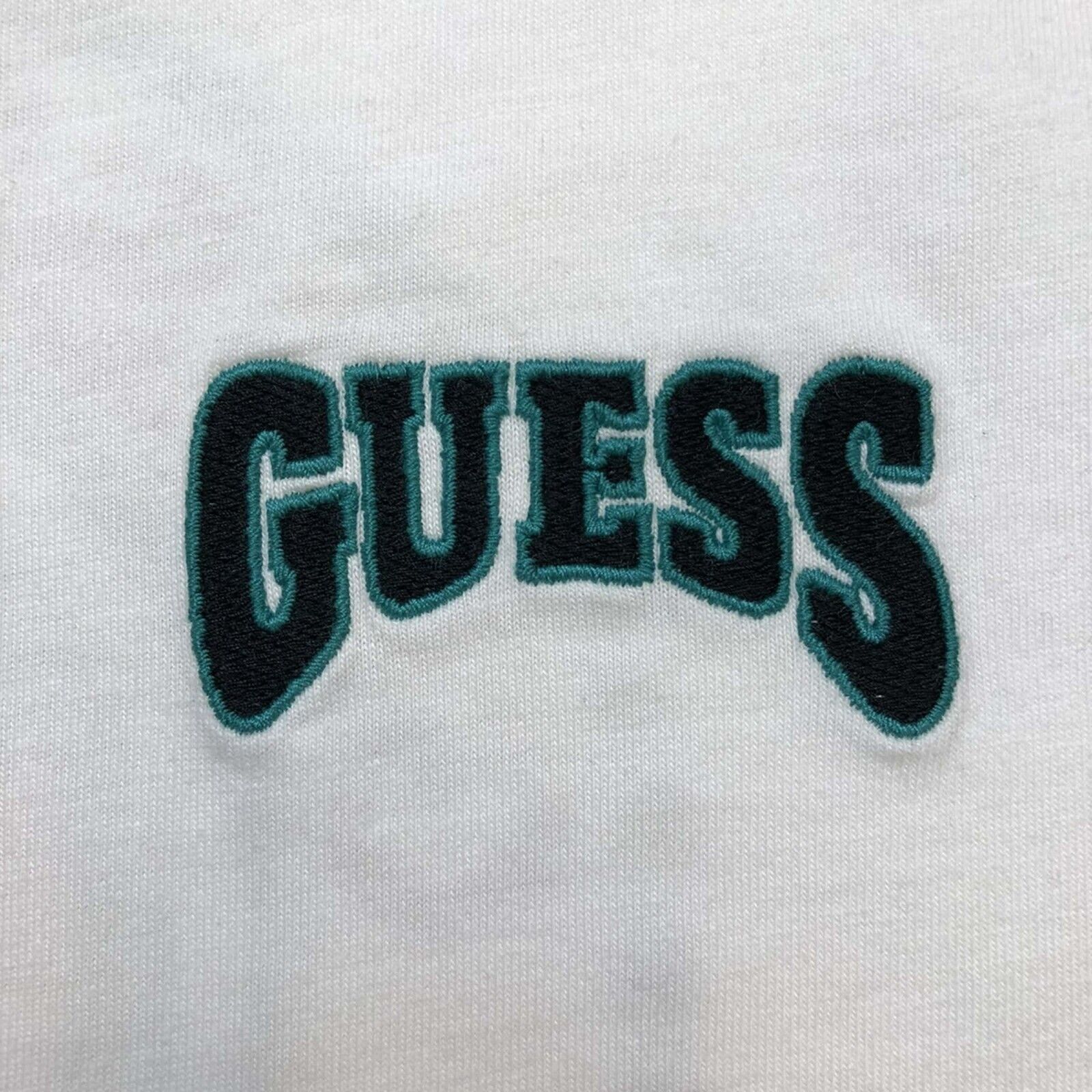 Guess × Vintage Vintage Guess T Shirt Small Original Design Short Sleeve Tee Size US S / EU 44-46 / 1 - 4 Thumbnail