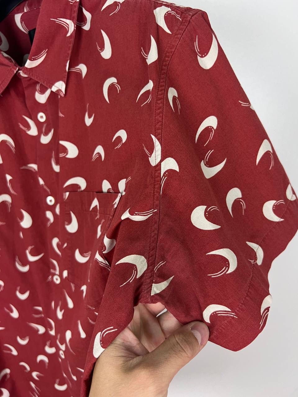 A.P.C. APC Patterned Button-Down Shirt size XL Size US XL / EU 56 / 4 - 4 Thumbnail