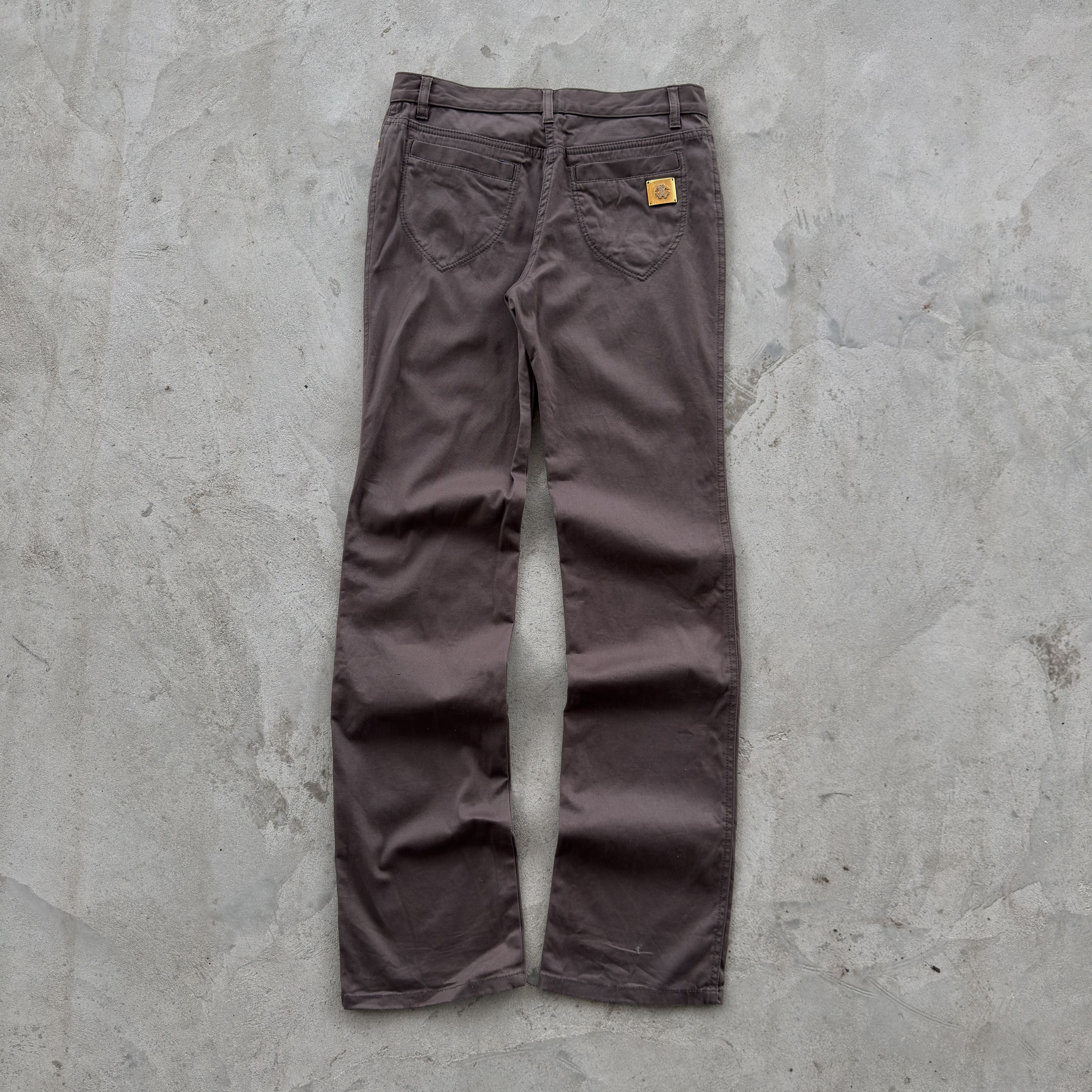 Roberto Cavalli Roberto Cavalli Pants Trousers Made In Italy Gold Logo Size 42" / US 20 - 1 Thumbnail