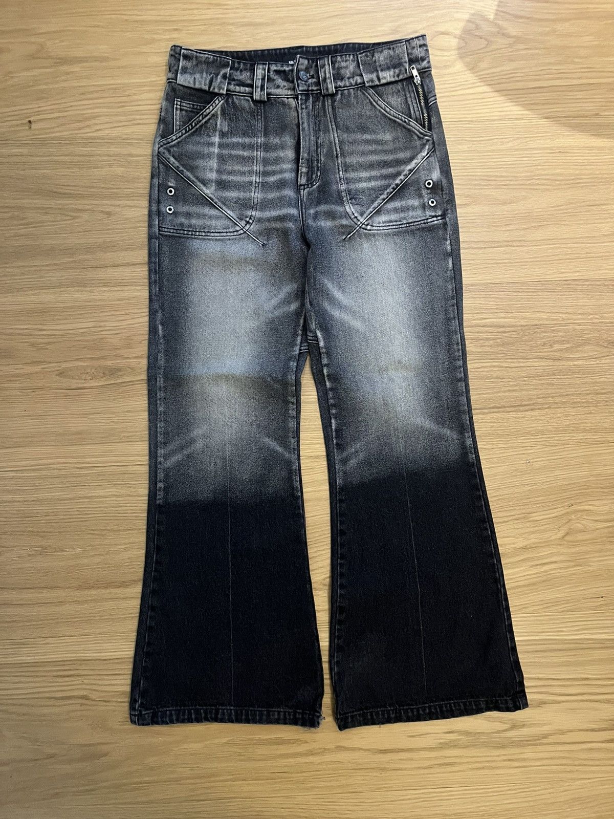 NO/FAITH STUDIOS DENIM NoFaith flare フレア No Faith Studios Flared Denim | Grailed