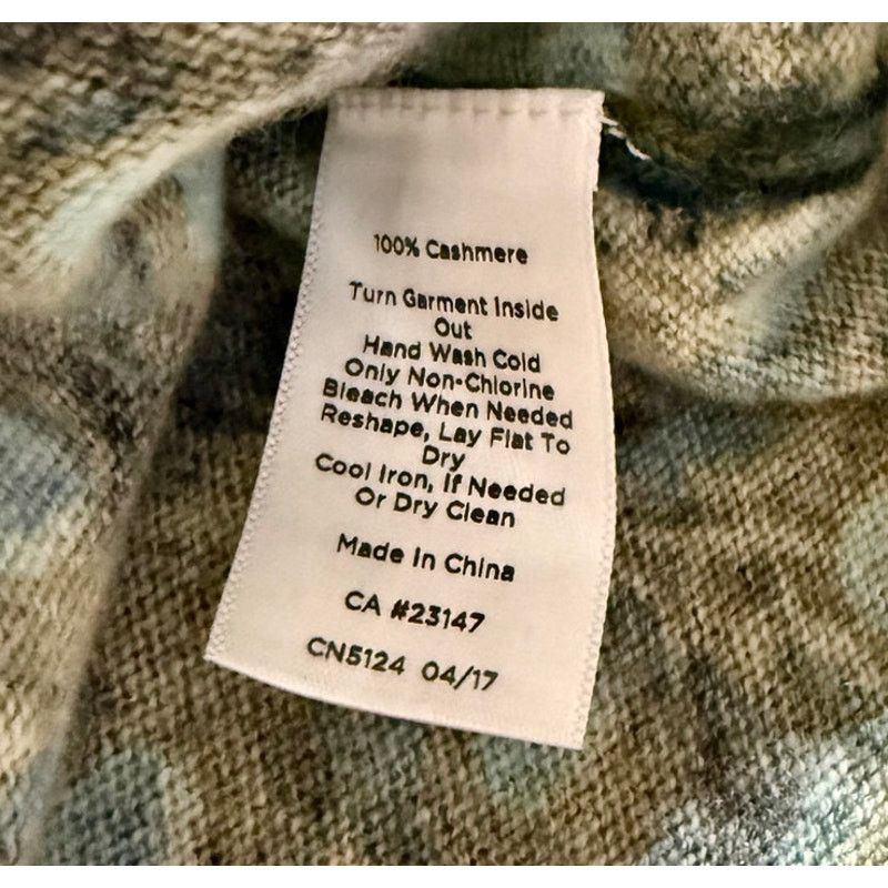 Other Talbots Peacock Crewneck Cashmere Sweater Womens Size XS Size XS / US 0-2 / IT 36-38 - 6 Thumbnail
