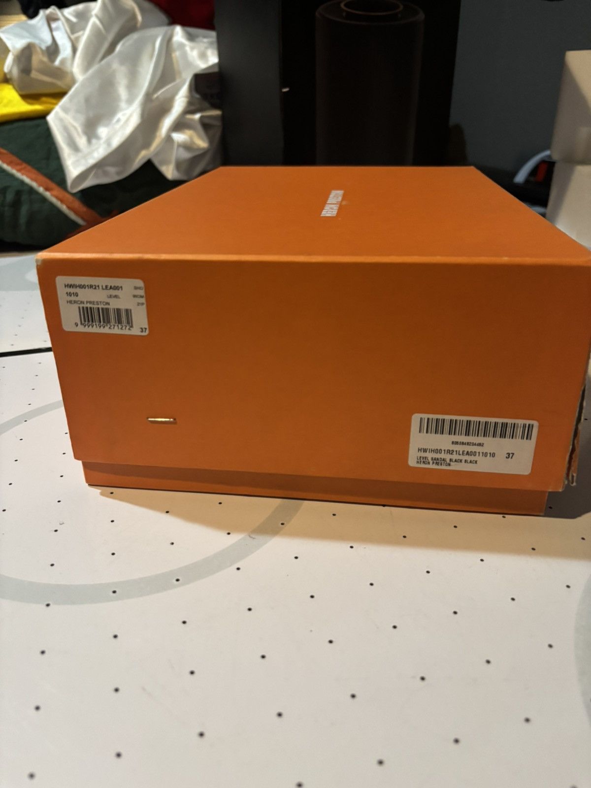 Heron Preston HERON PRESTON LEVEL-HEEL BLACK SANDALS SIZE 6.5 WOMEN 37 Size US 6.5 / IT 36.5 - 11 Thumbnail