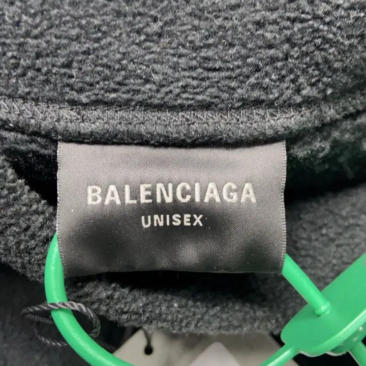 Balenciaga Balenciaga Black Embroidered Logo Sweatshirt 0079-2507 Size US S / EU 44-46 / 1 - 1 Thumbnail