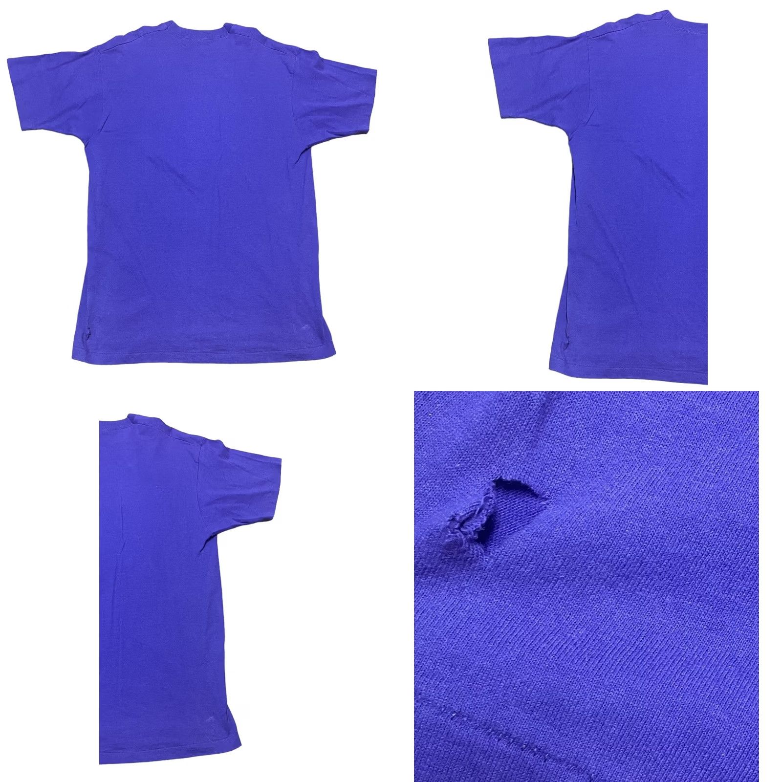 Hanes VINTAGE Hanes Purple Puffy Paint Fall T-Shirt Short Sleeve XL Made In USA Tee Women’s Size XL Graphic Arts & Crafts 1990s Size XL / US 12-14 / IT 48-50 - 8 Thumbnail