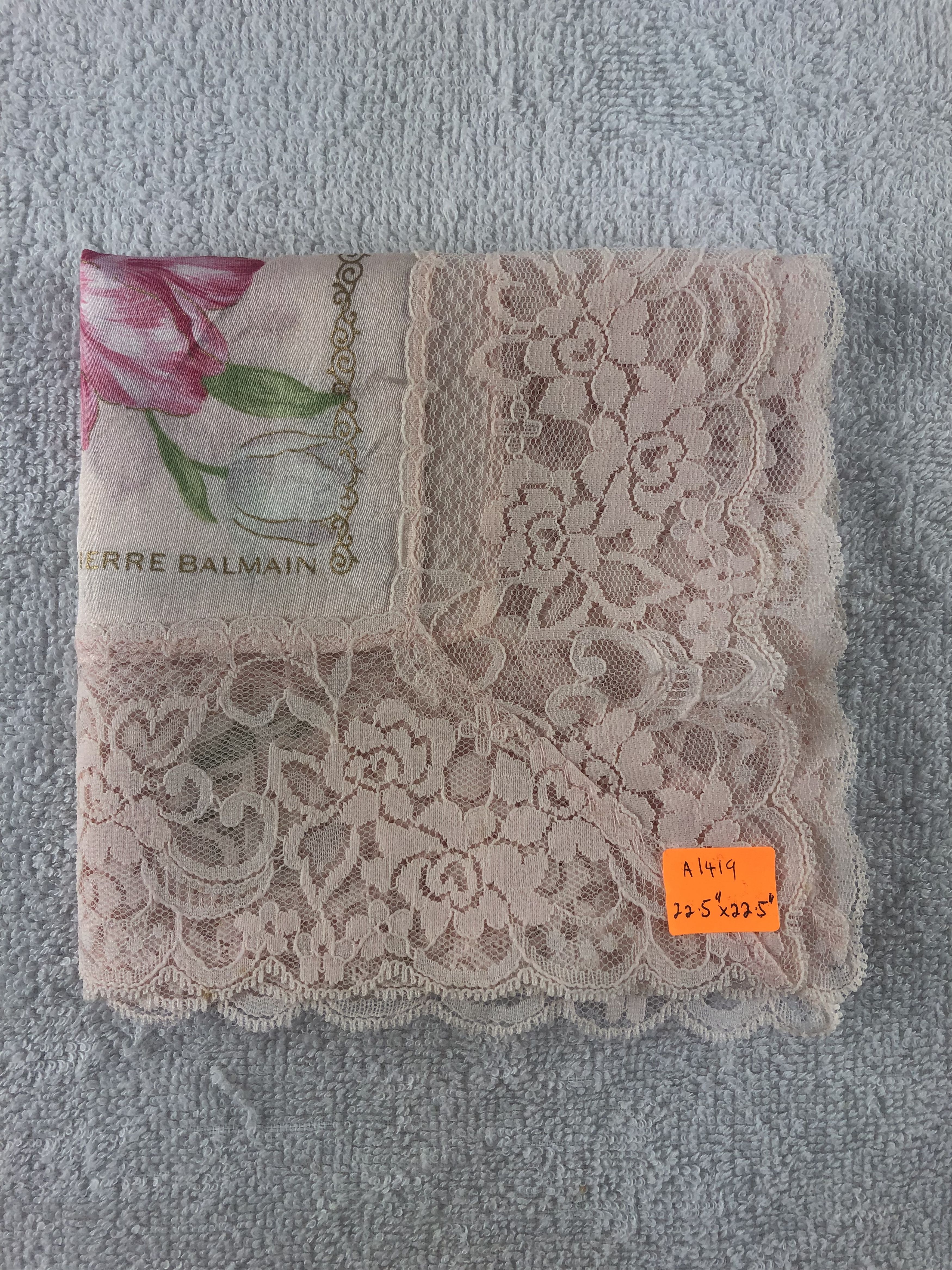Pierre Balmain × Vintage Pierre Balmain Handkerchief / Bandana / Neckerchief Size ONE SIZE - 4 Thumbnail