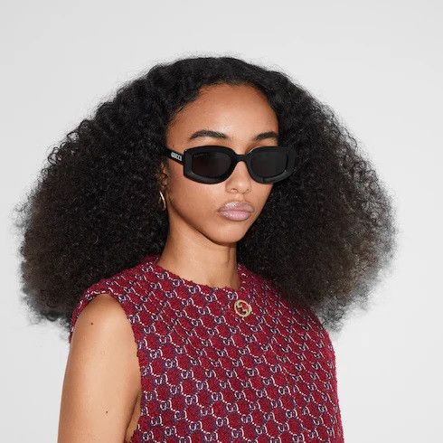 Gucci NEW Gucci GG1719S 001 Women Square Sunglasses GG 1719S Size ONE SIZE - 3 Thumbnail