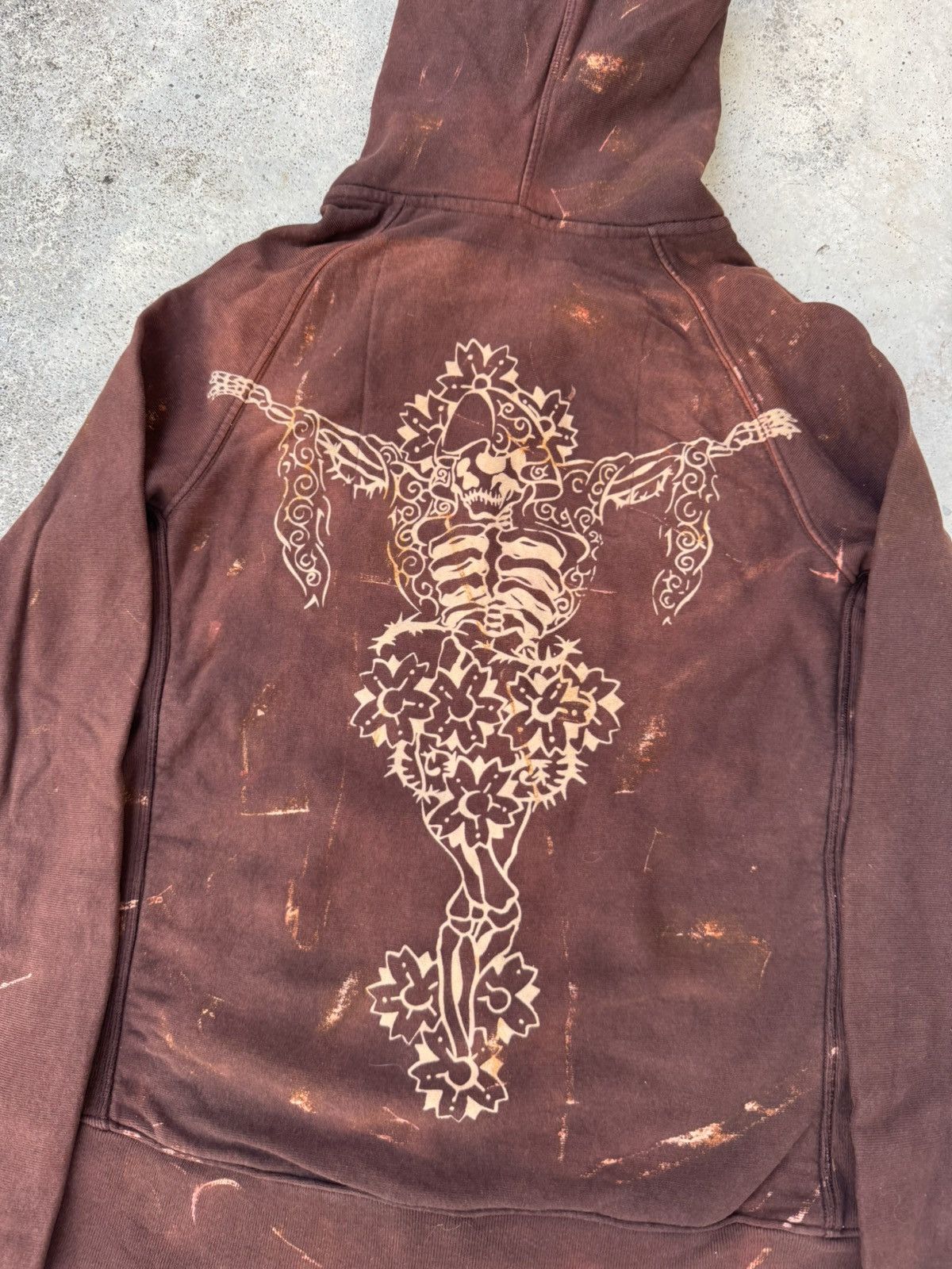 Vintage Archival Grail Virgin Mary 'Pray For Us' Jesus Cross Hoodie Size US M / EU 48-50 / 2 - 2 Thumbnail