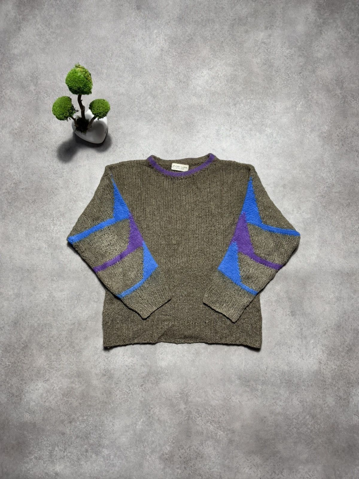 Brunello Cucinelli × Vintage Brunello Cucinelli Sweater Woman Cropped Fit Fatto in Italia Size M / US 6-8 / IT 42-44 - 1 Thumbnail