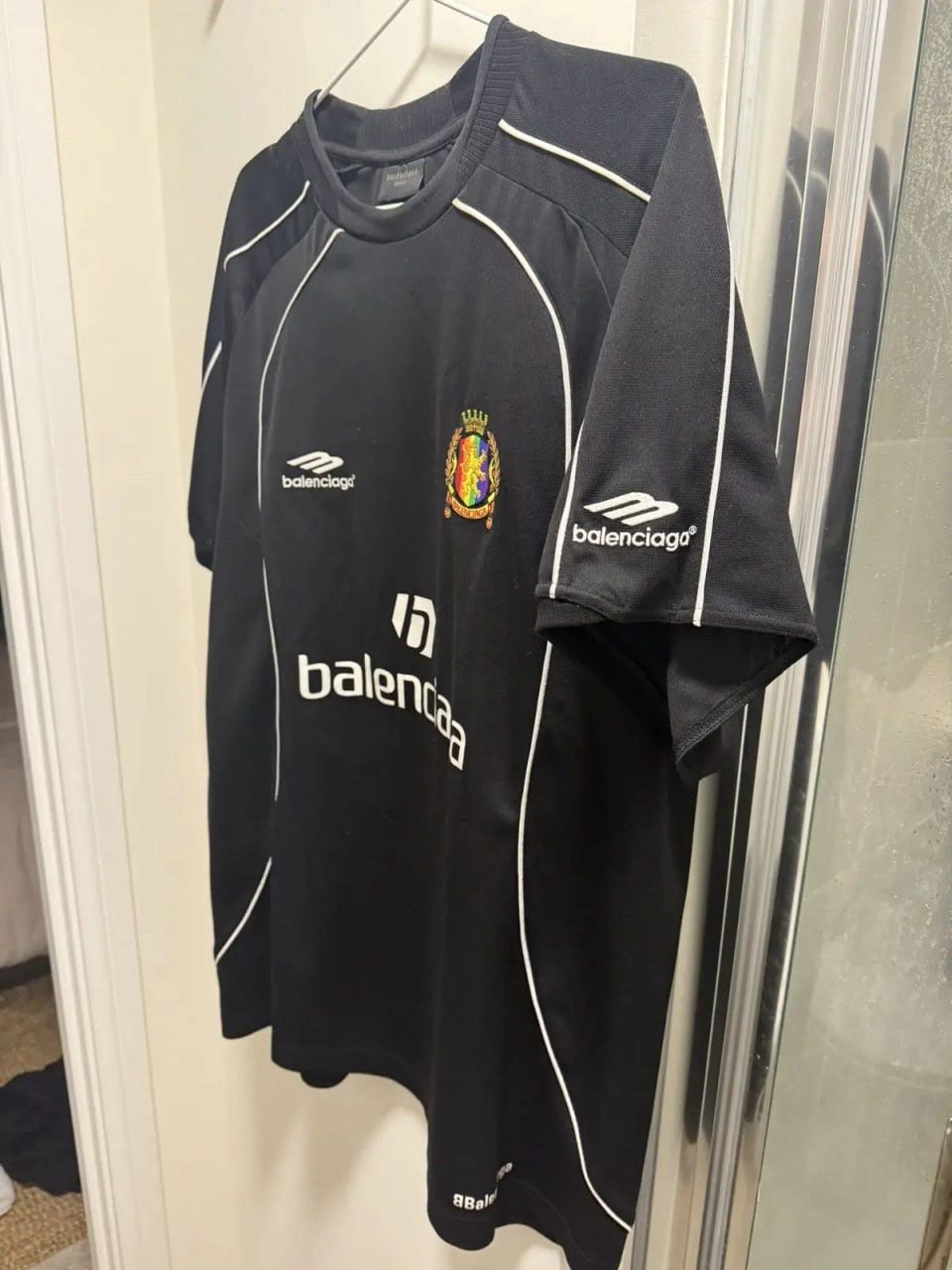 Balenciaga Balenciaga soccer t shirt Size US S / EU 44-46 / 1 - 4 Thumbnail