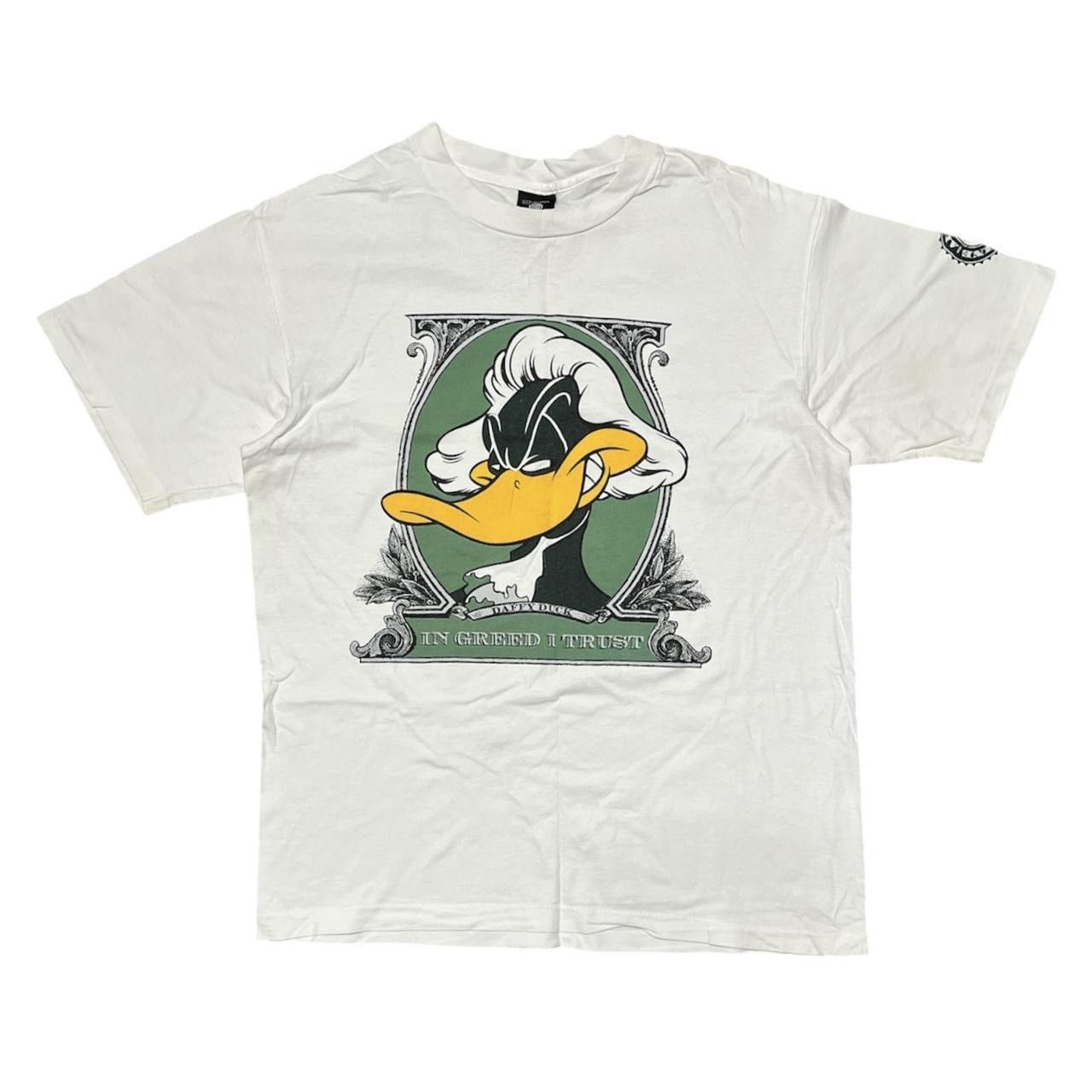 Vintage × Warner Bros 90s in greed we trust daffy duck tee Size US L / EU 52-54 / 3 - 1 Thumbnail