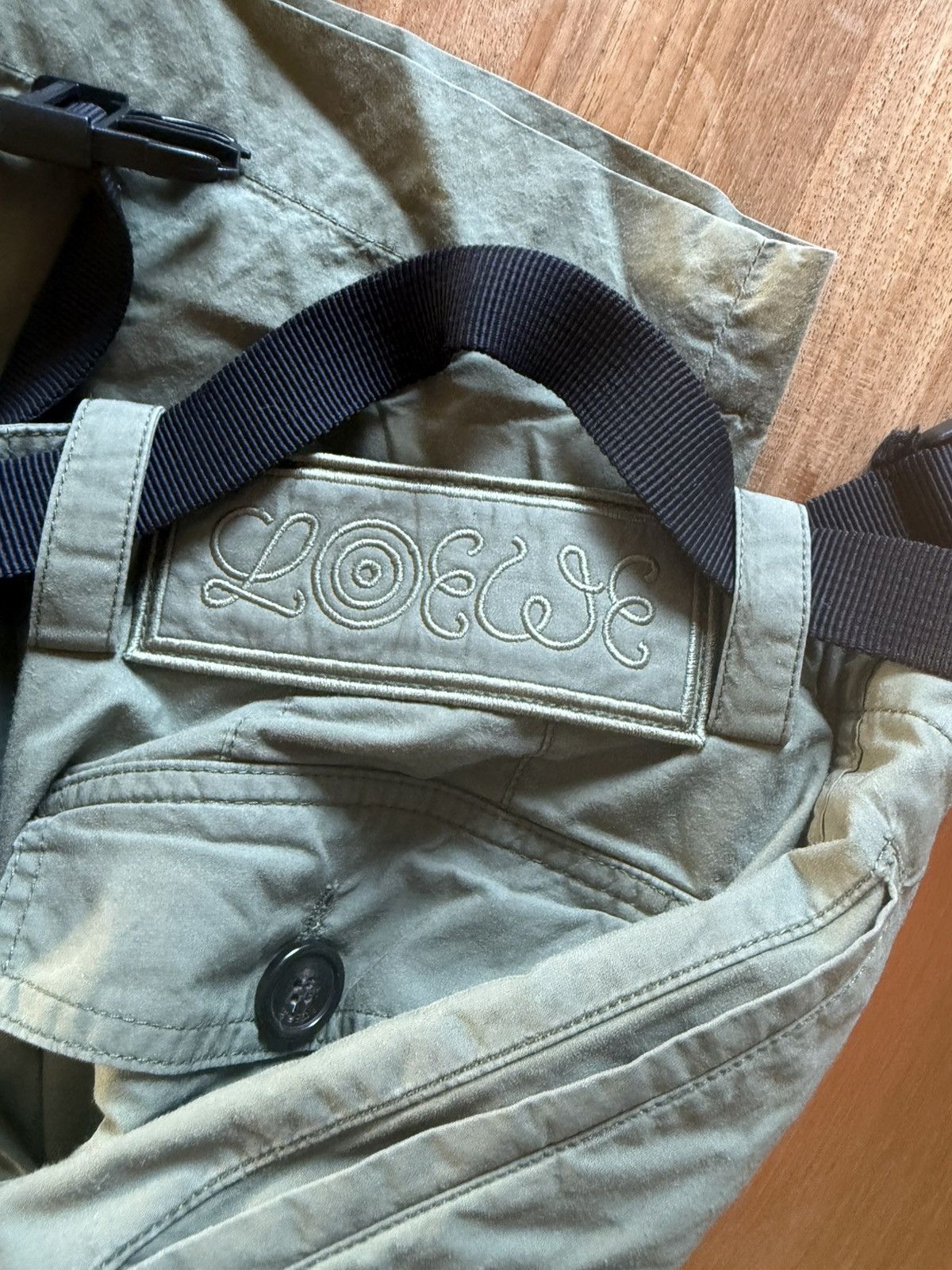 Loewe Eye/Loewe/Nature Jungle Cargo Pants w/ Detachable Belt Size US 32 / EU 48 - 7 Thumbnail