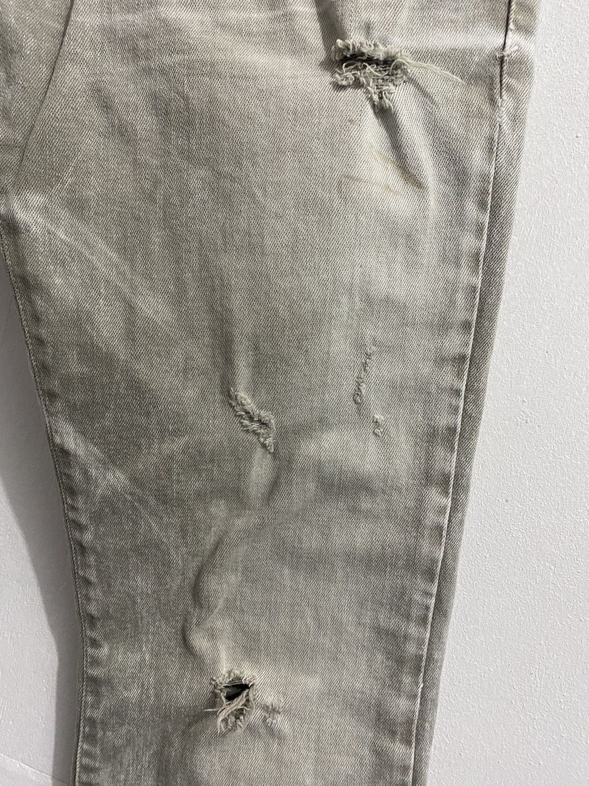 Hysteric Glamour × Le Grande Bleu (L.G.B.) × Tornado Mart Tornado Mart Washed Distressed Jeans Size US 30 / EU 46 - 12 Thumbnail