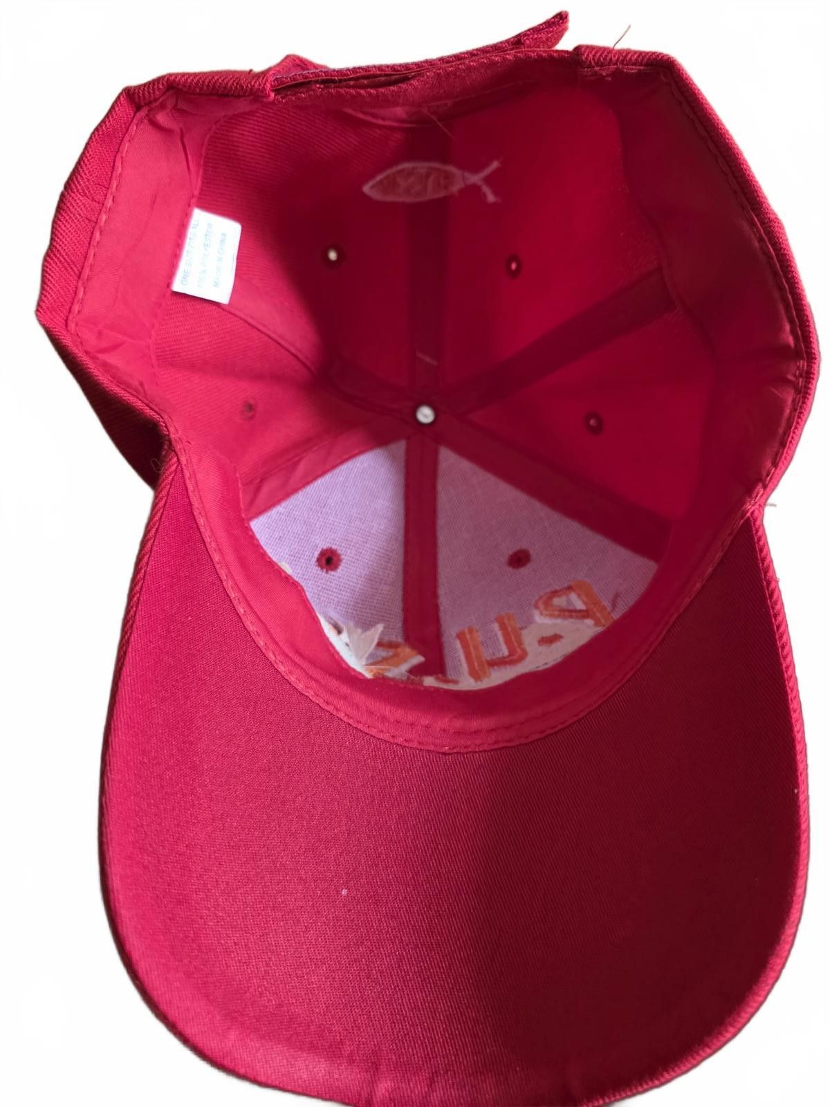 Other P.U.S.H. Pray Until Something Happens Hat Red Baseball Cap Size ONE SIZE - 12 Thumbnail