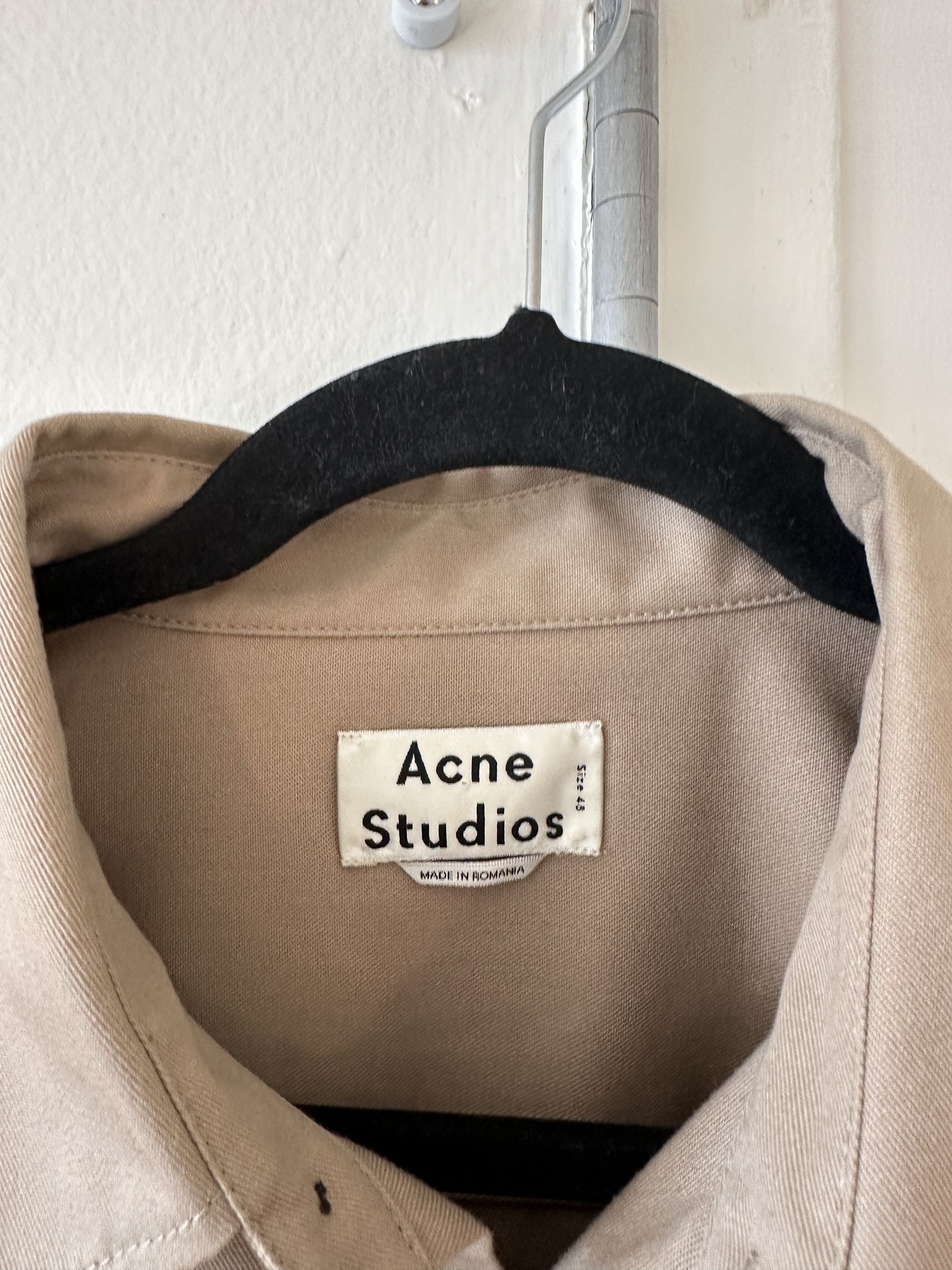 Acne Studios Acne Studios Overshirt Size US XXL / EU 58 / 5 - 3 Thumbnail