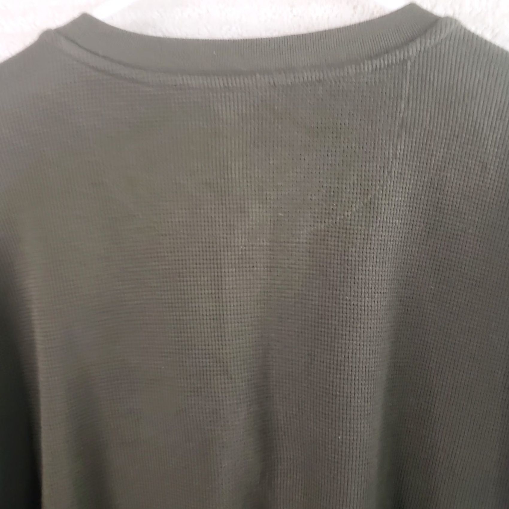 Vintage VINTAGE RedHead Mens L Sweater Green Waffle-Knit Henley Pullover Long Sleeve Outdoor New Size US L / EU 52-54 / 3 - 7 Thumbnail