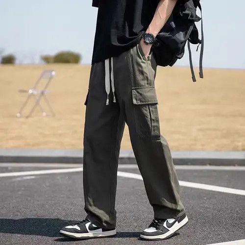 Japanese Brand Kimura x Asahi Gray High Street Vintage Loose Casual Pants Size US 33 - 5 Thumbnail