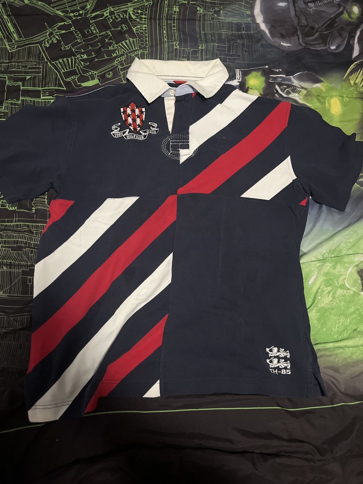 Polo Ralph Lauren × Tommy Hilfiger × Vintage 📌 TOMMY HILFIGER POLO (EARLY 2000’s) CHIEF KEEF 📌 Size US XL / EU 56 / 4 - 1 Thumbnail
