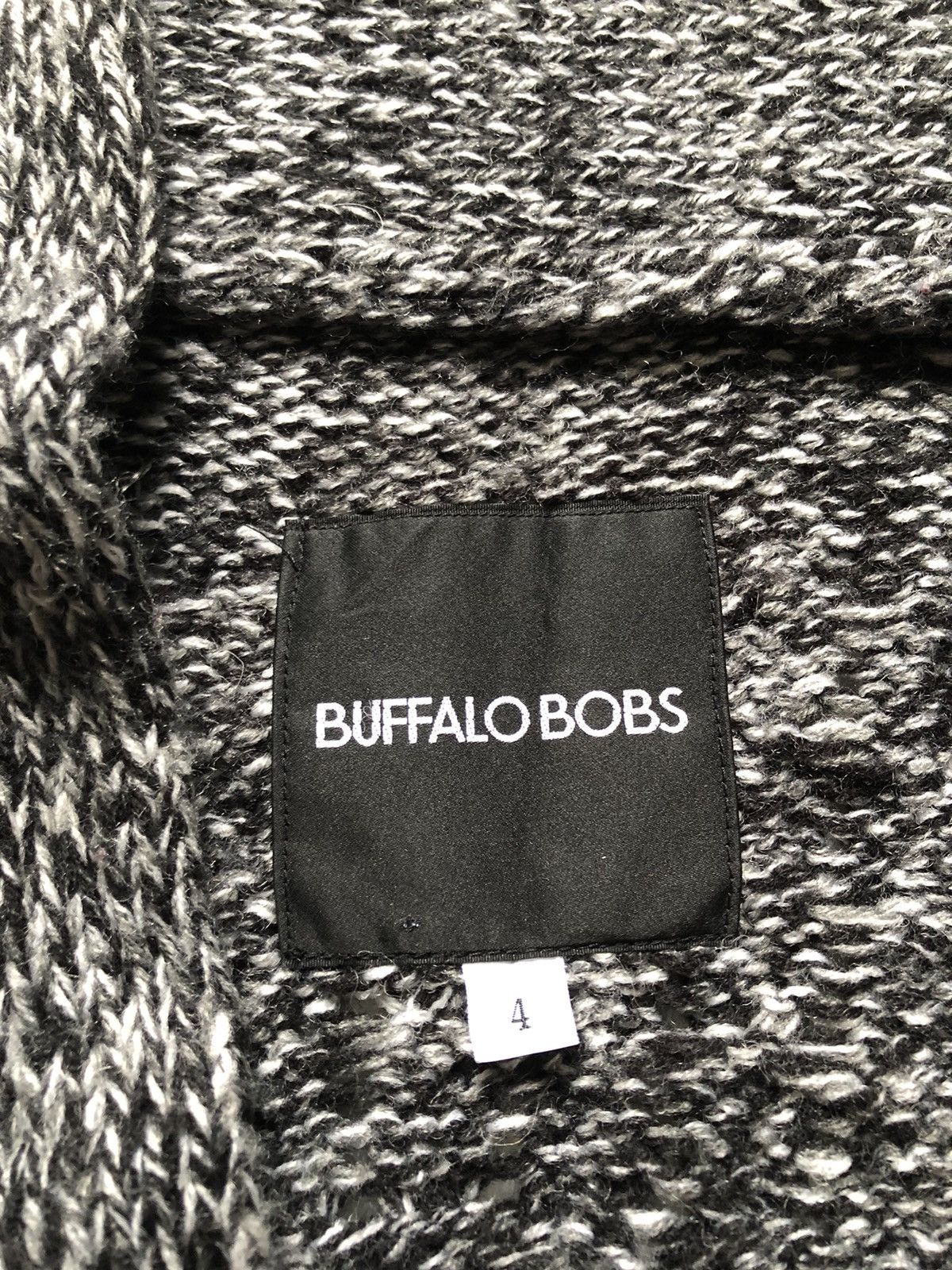 BUFFALO BOBS × If Six Was Nine × KMRii Buffalo Bobs Knitted wool blended cardigan Size US L / EU 52-54 / 3 - 20 Thumbnail