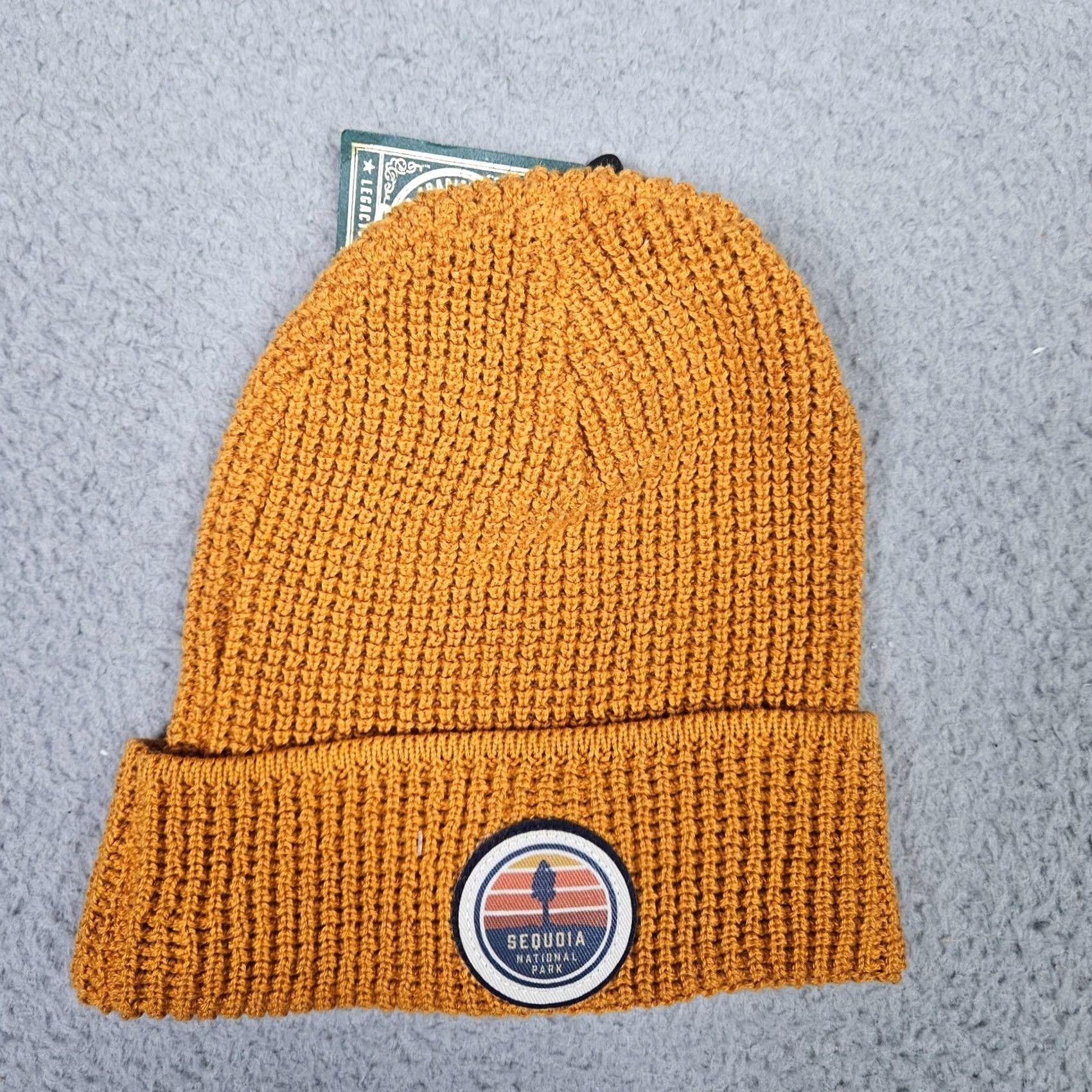 Swatch Legacy92 Waffle Knit Watch Cap Dark Gold Unisex Adult Hat One Size NEW Size ONE SIZE - 7 Thumbnail
