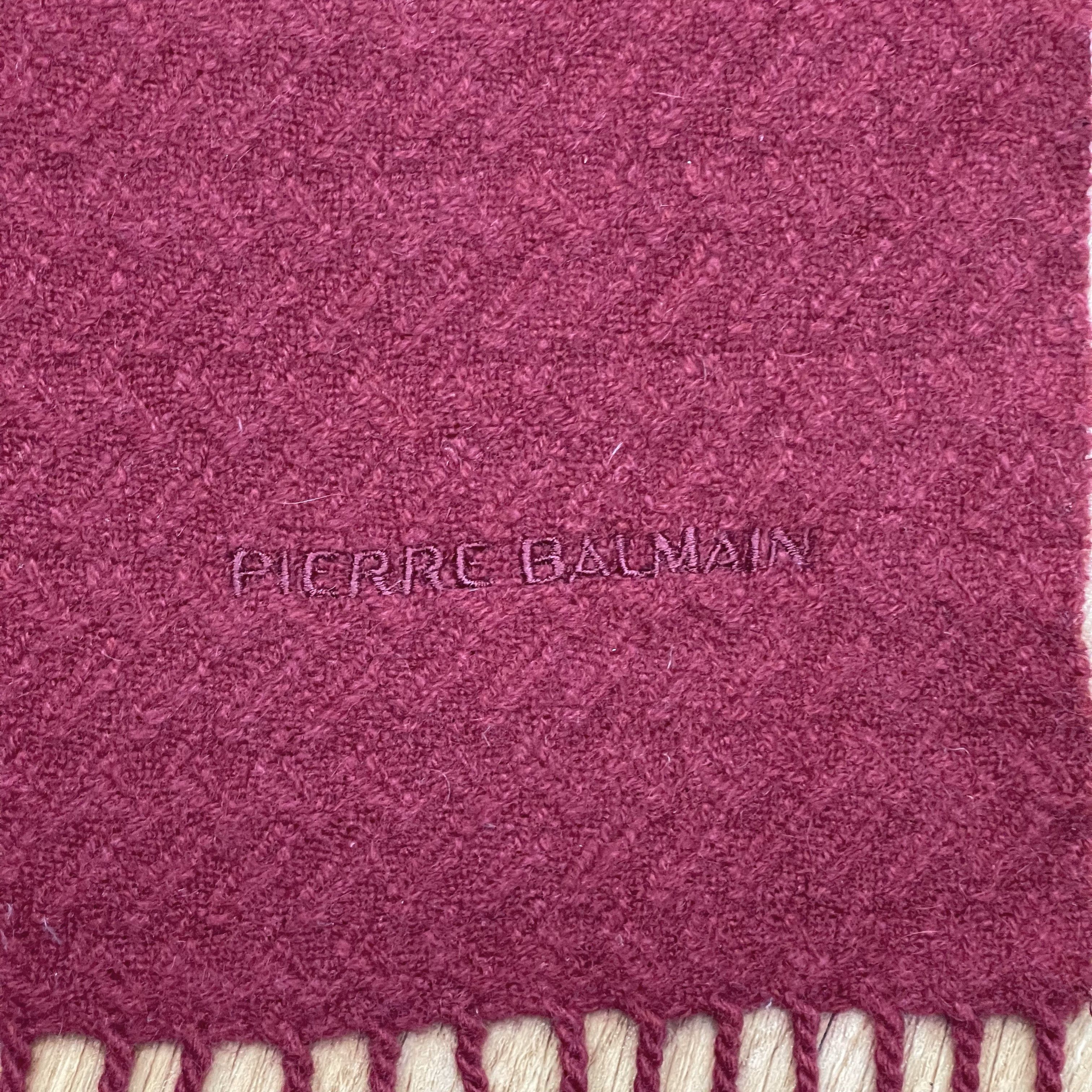 Pierre Balmain Vintage Pierre Balmain Scarf / Muffler - 6054 Size ONE SIZE - 7 Thumbnail