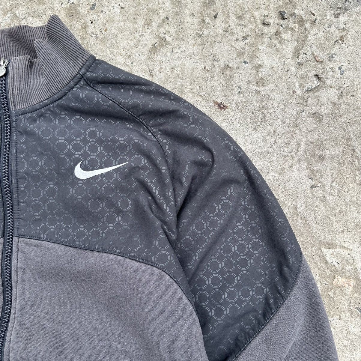 Nike × Vintage Vintage Nike Zip Sweater 90 Y2K Style USA Distressed Size US M / EU 48-50 / 2 - 6 Thumbnail