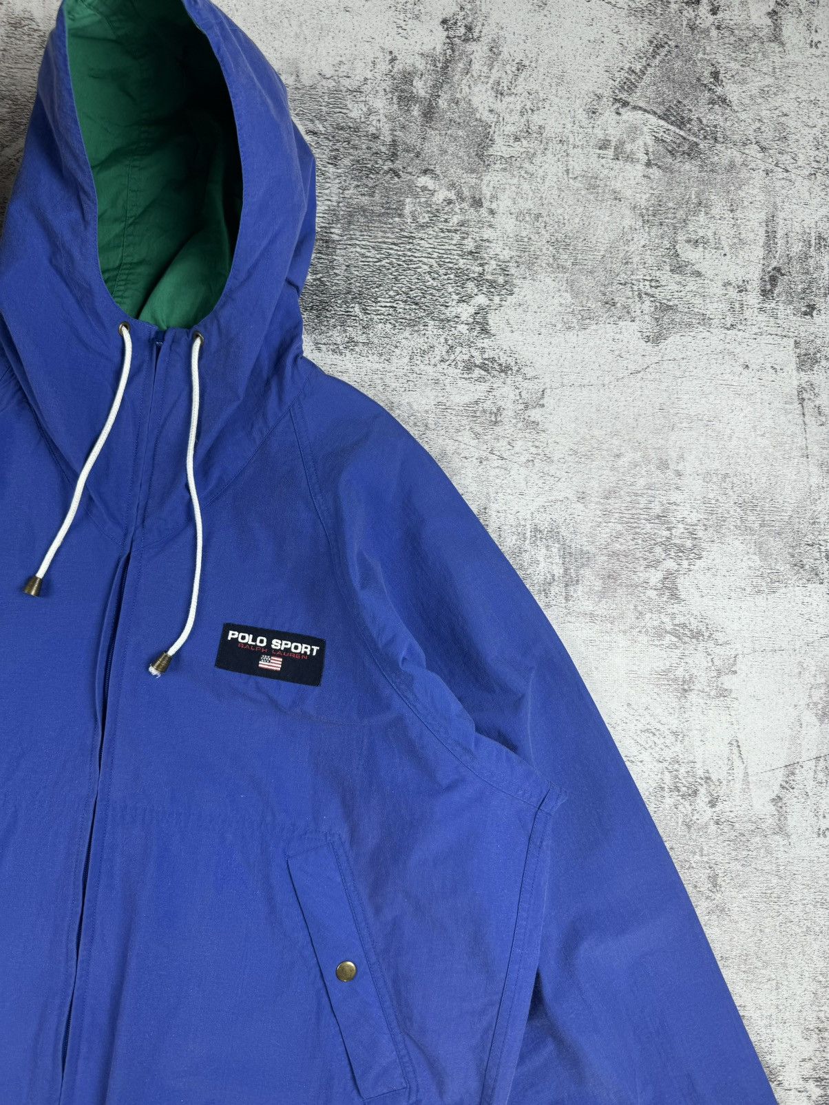 Polo Ralph Lauren 90S Polo Sport Ralph Lauren PRL Blue Active Light Jacket Size US S / EU 44-46 / 1 - 5 Thumbnail