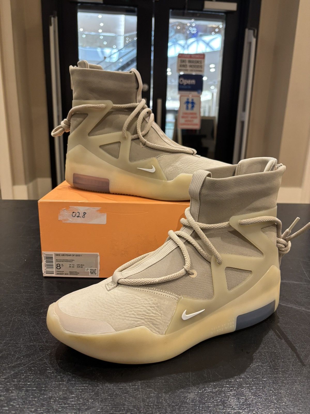Fear of God × Nike Nike Air FOG 1 ‘Oatmeal’ Size US 8.5 / EU 41-42 - 1 Thumbnail