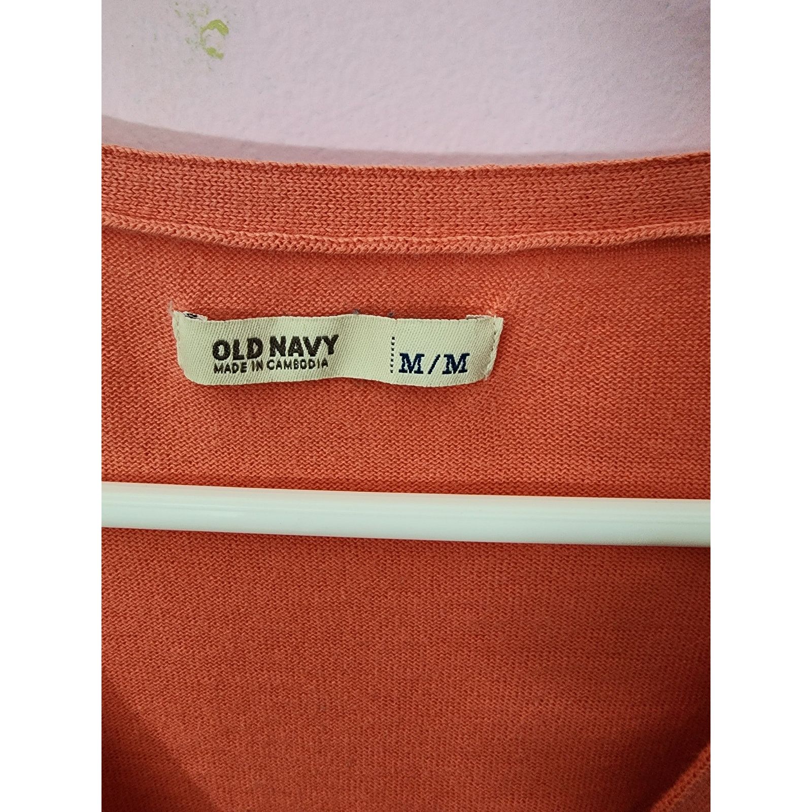 Old Navy Set of 3 Old Navy Cardigans Womens Size M Orange, Black, Tan Size M / US 6-8 / IT 42-44 - 3 Thumbnail
