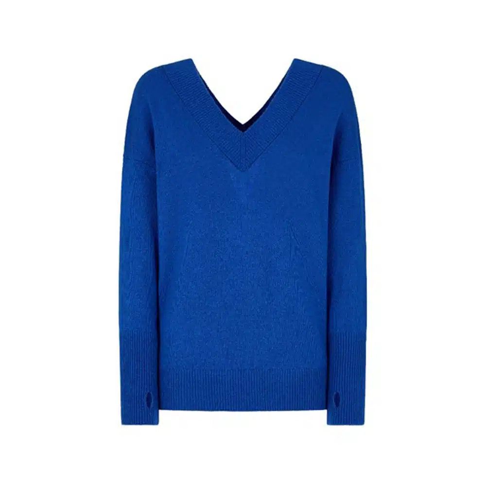 Tom Ford o1loc1c1024 MAK622 V-Neck Sweater in Blue Size XXS / US 00 / IT 34 - 1 Preview