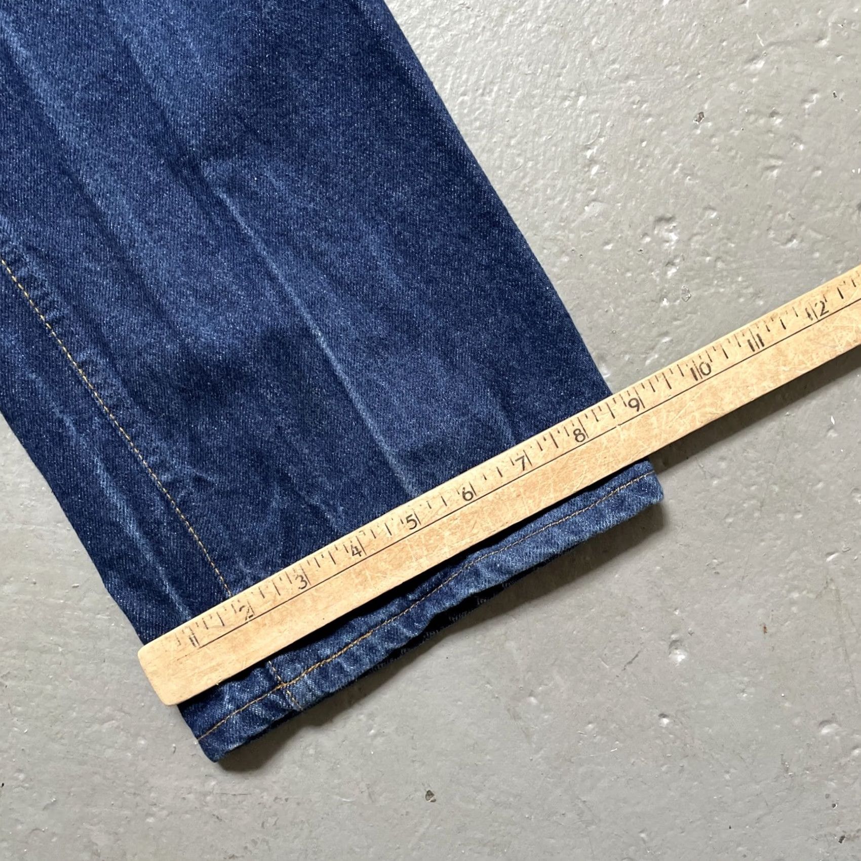 Levi's VINTAGE Levi's 517 Orange Tab Dark Blue Jeans Bootcut 34x30 Men USA Size US 34 / EU 50 - 2 Thumbnail