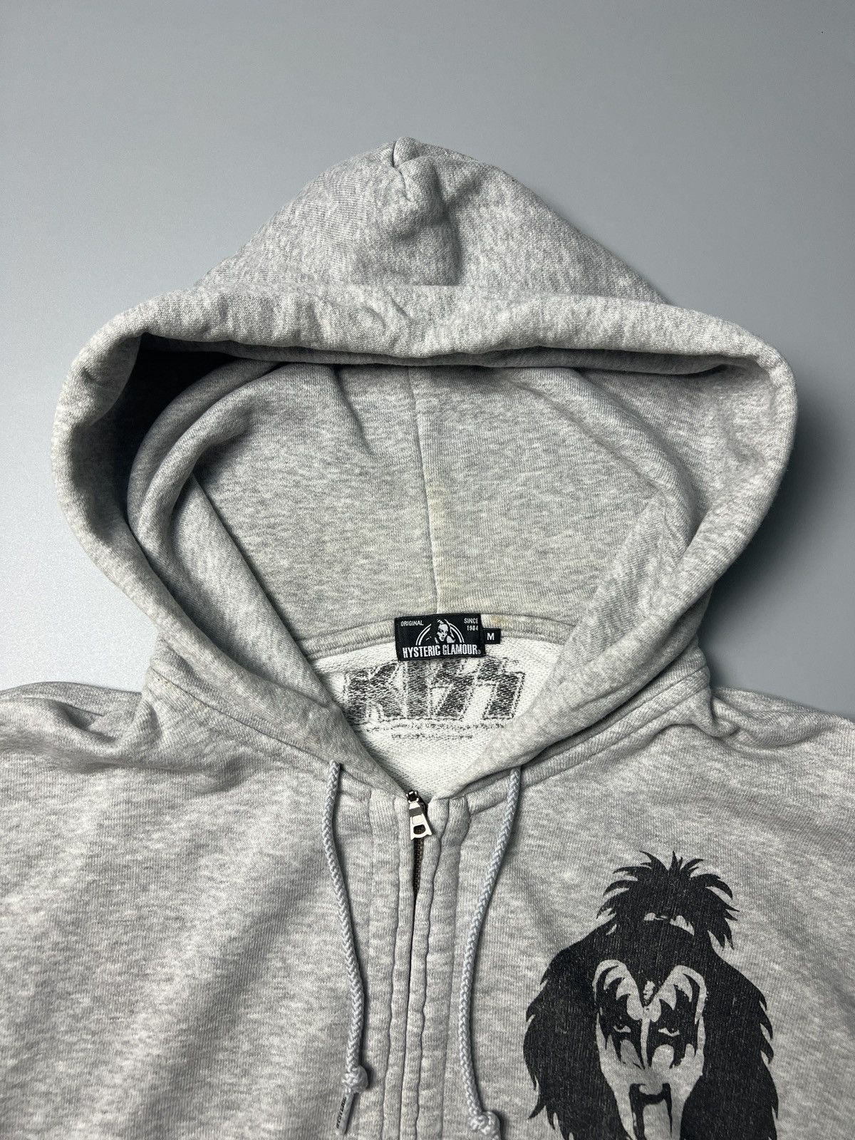 Hysteric Glamour Vintage Hysteric Glamour Kiss Band Zipper Hoodie Size US M / EU 48-50 / 2 - 16 Thumbnail