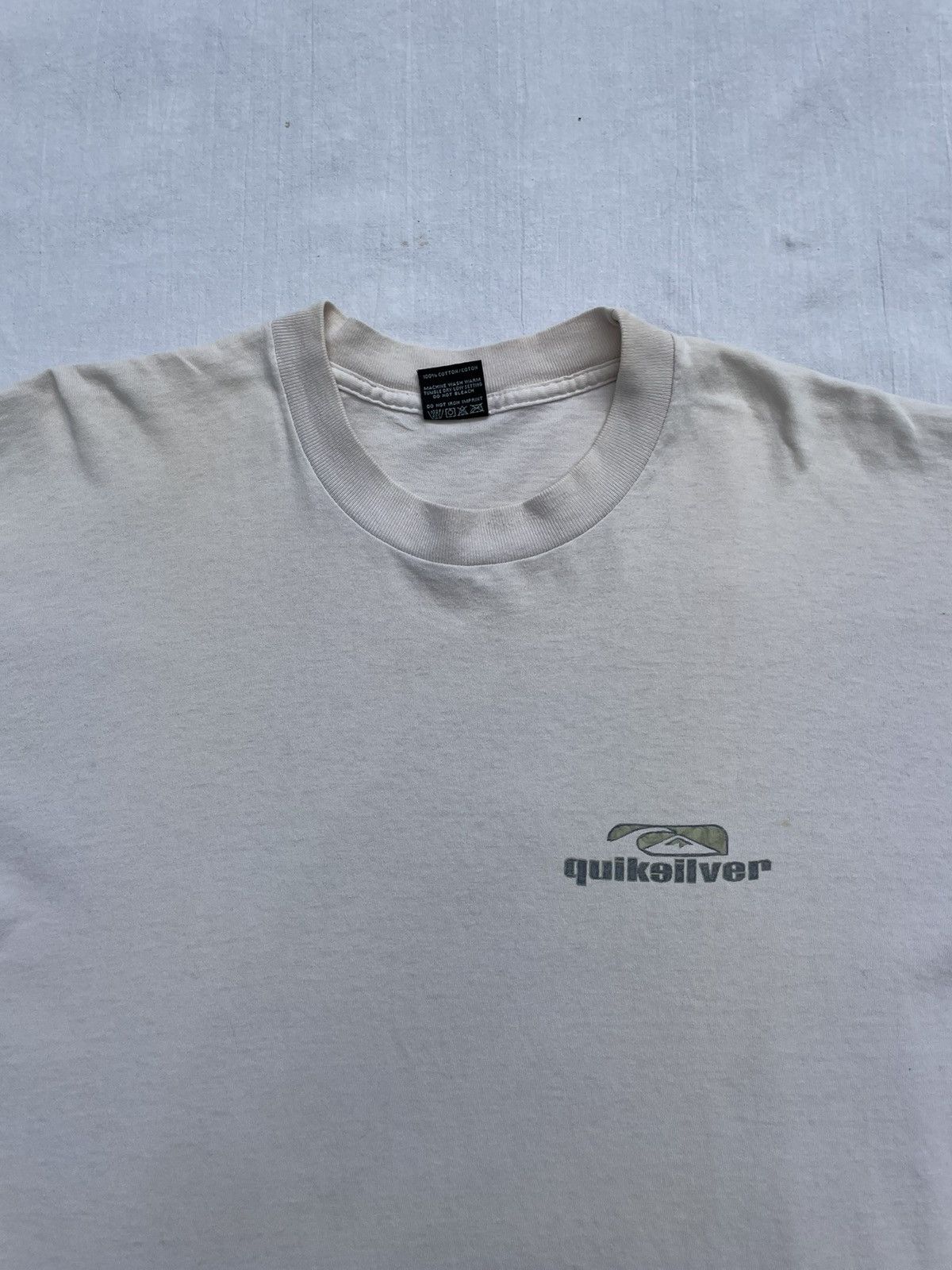 Quiksilver × Vintage Vintage Quiksilver T-Shirt Size US XL / EU 56 / 4 - 4 Thumbnail