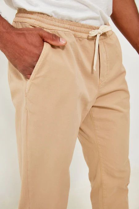 Marine Layer Marine Layer Faded Khaki Athletic Fit Saturday Pant Size US 32 / EU 48 - 3 Thumbnail