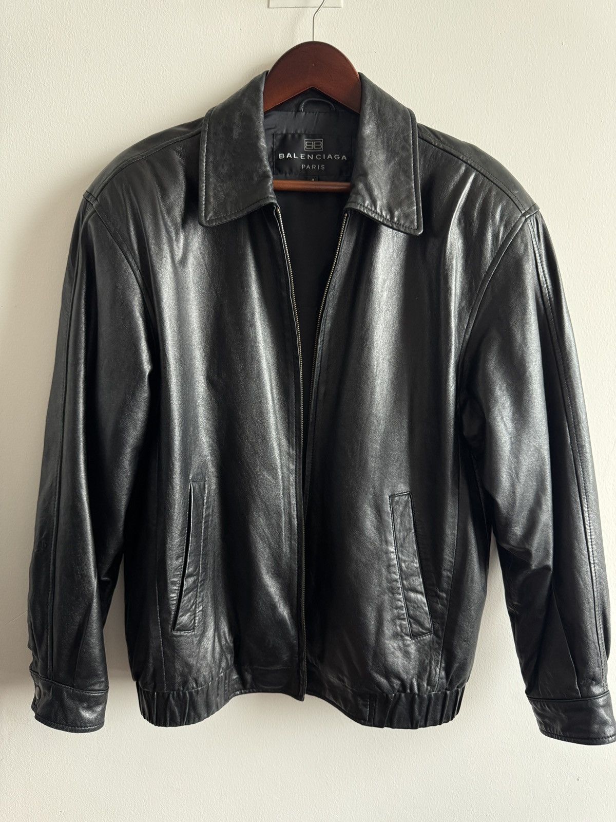 Balenciaga Vintage Balenciaga Italian bomber jacket Size US L / EU 52-54 / 3 - 1 Thumbnail