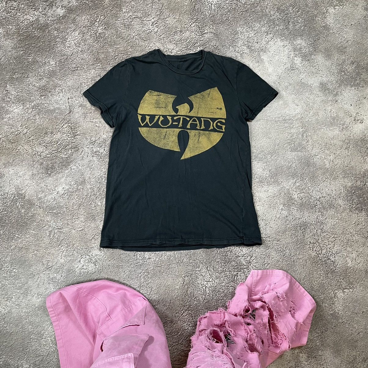 Vintage Vintage Y2K Wu Tang Clan Graphic Tee Sun Faded Streetwear S Size US S / EU 44-46 / 1 - 1 Thumbnail