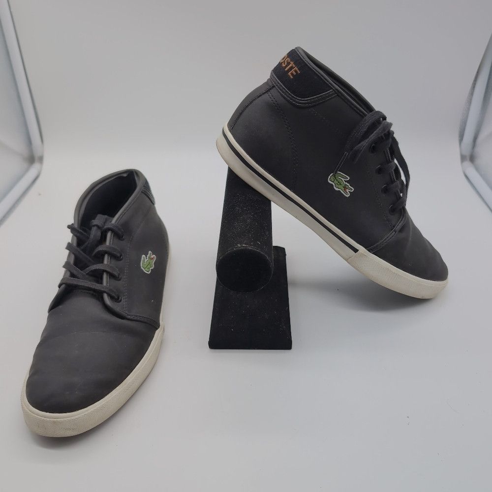 Lacoste Lacoste Izod Alligator Men's Black Ampthill Sneakers sz 7 Size US 7 / EU 40 - 2 Thumbnail