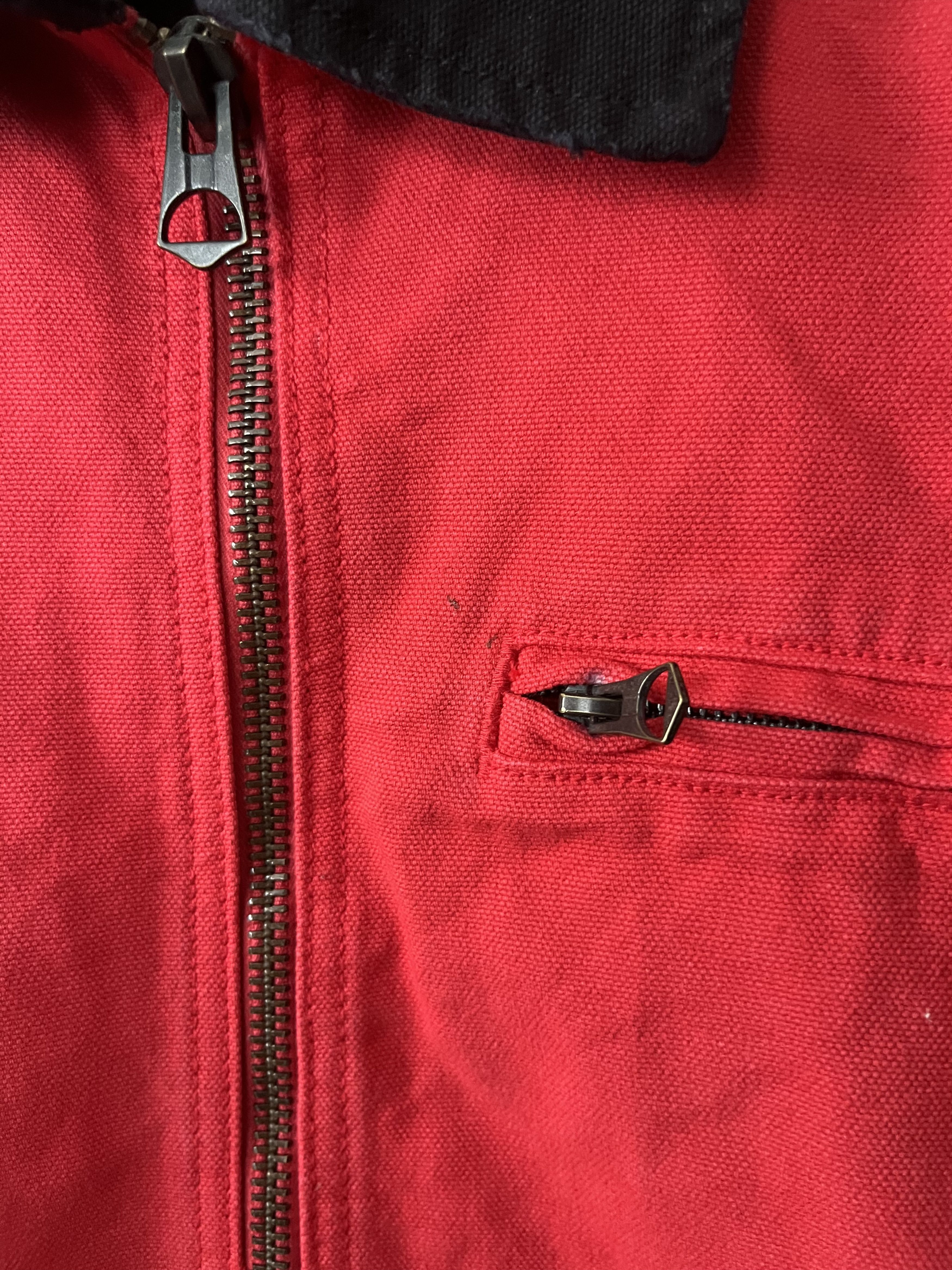 Zara Zara DNWR Detroit Workwear Jacket Red Color Size USA M Rare Size US M / EU 48-50 / 2 - 4 Thumbnail