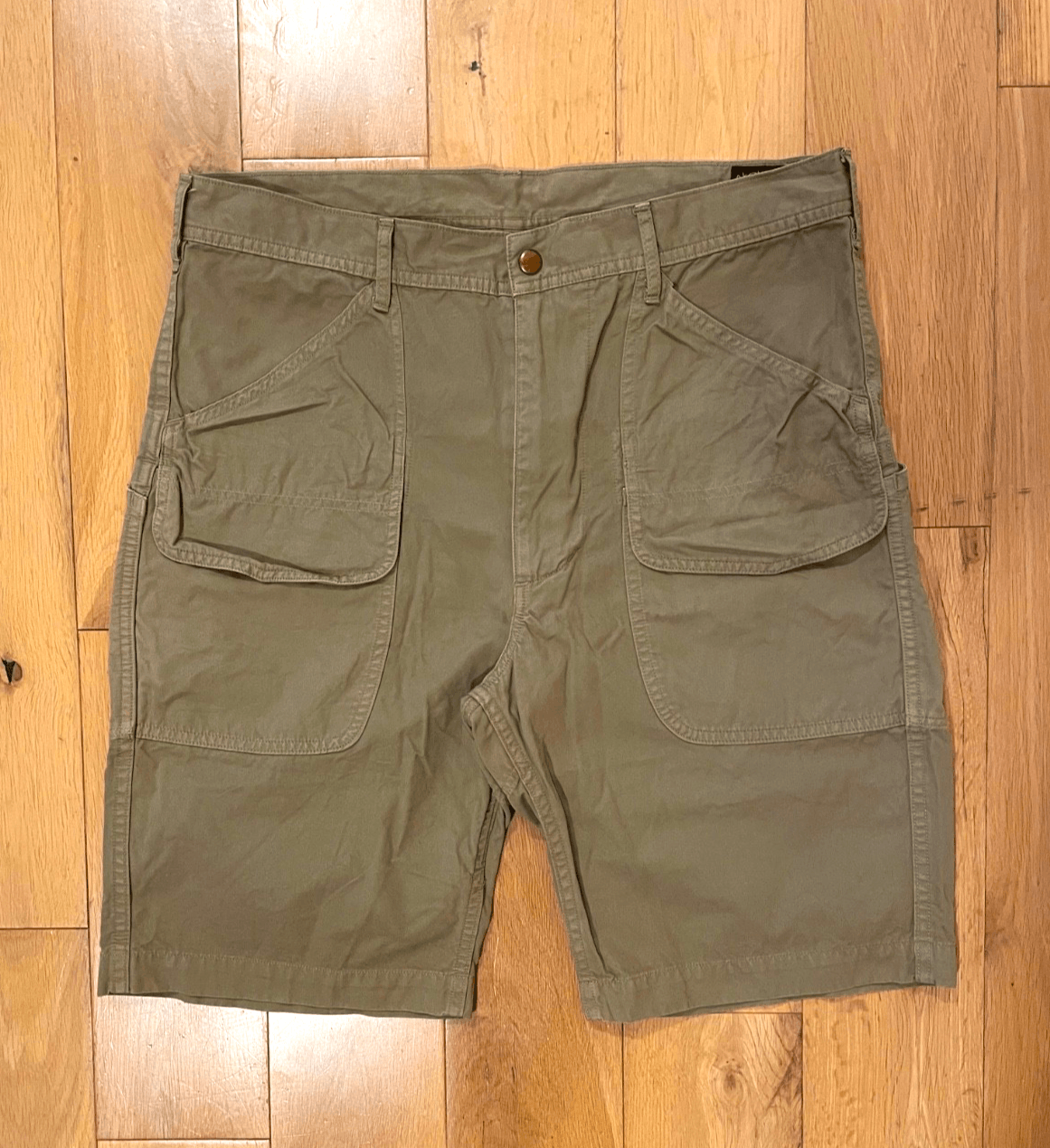 Orslow orSlow Poplin Shorts Beige Size 3 (34") Made in Japan Size US 34 / EU 50 - 1 Thumbnail
