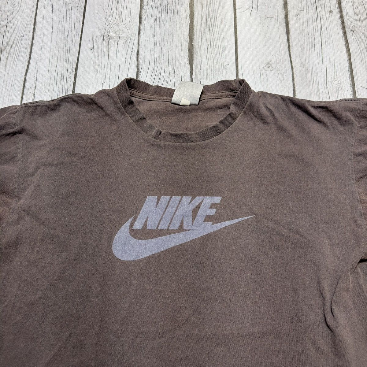 Nike × Vintage Vintage Nike tee Size US L / EU 52-54 / 3 - 3 Thumbnail