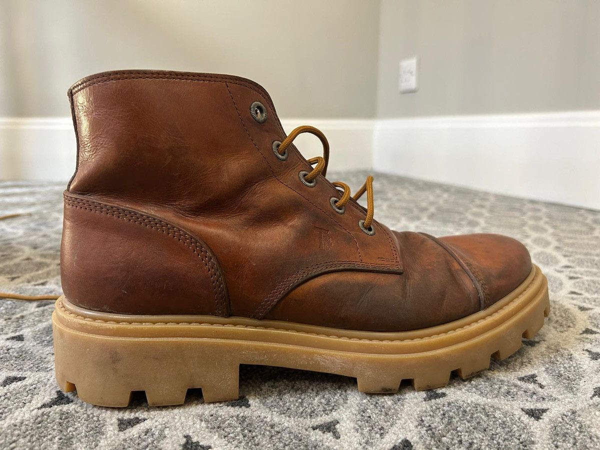 Tod's Tod’s Dark Brandy Boots Size 9.5 gently used, Size US 9.5 / EU 42-43 - 12 Thumbnail