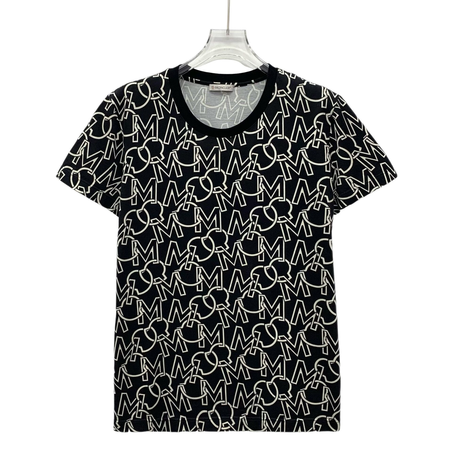 Moncler Moncler All-Over Logo Print T-Shirt XL Size US XL / EU 56 / 4 - 1 Thumbnail