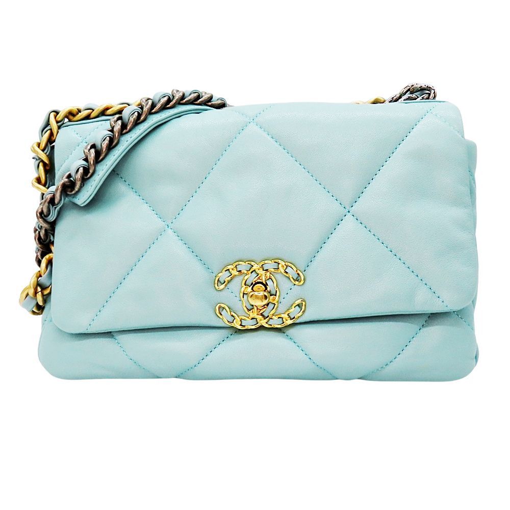 Chanel Chanel Chanel 19 Lambskin Shoulder Bag Leather Shoulder Bag AS1160 DUTY FREE for USA Size ONE SIZE - 1 Thumbnail