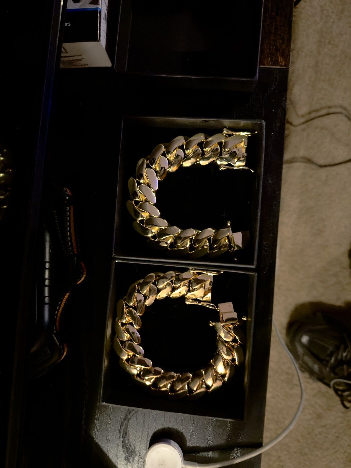 Other Gold cuban bracelet Size ONE SIZE - 2 Thumbnail