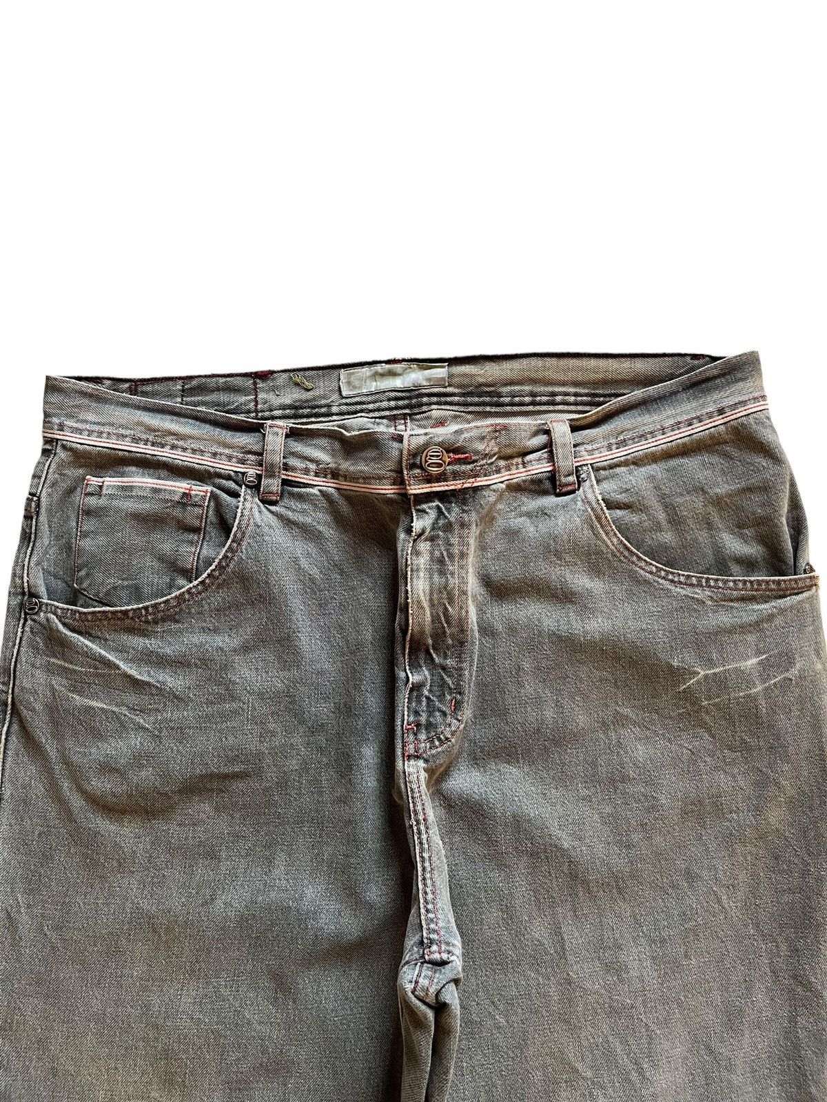 Japanese Brand Vintage Japanese Brand Selvedge Style Ripped Baggy Jeans Size US 40 / EU 56 - 4 Thumbnail