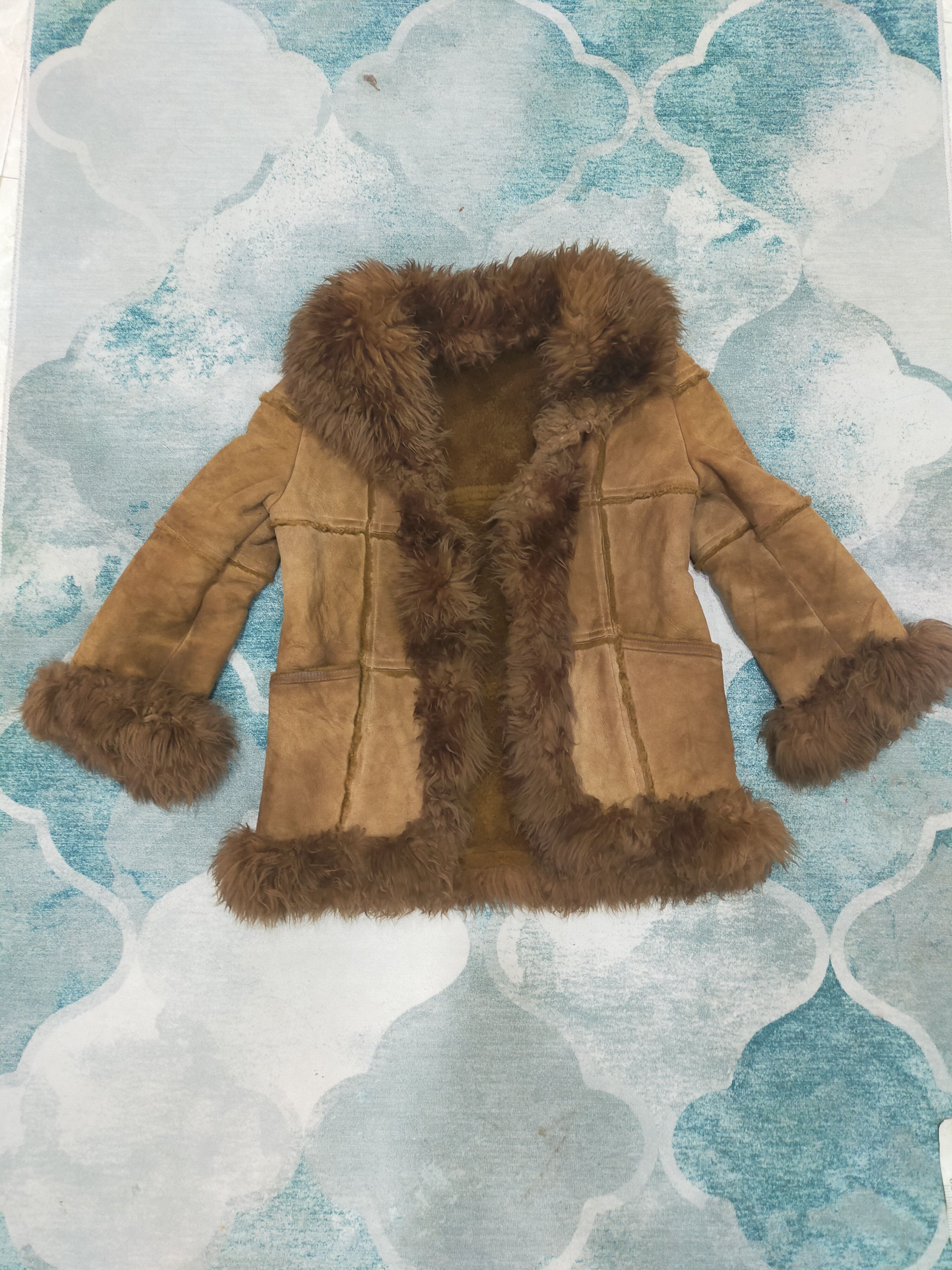 Beauty Beast × Japanese Brand Vintage Shearling Jacket FauxFur Size US L / EU 52-54 / 3 - 1 Thumbnail