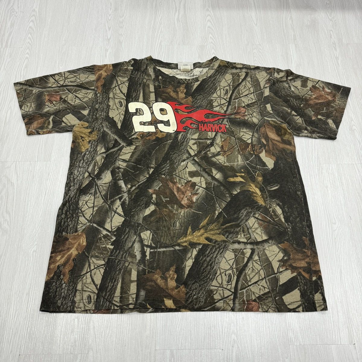 NASCAR Vintage NASCAR Harvick 29 Shirt Size US XXL / EU 58 / 5 - 1 Thumbnail